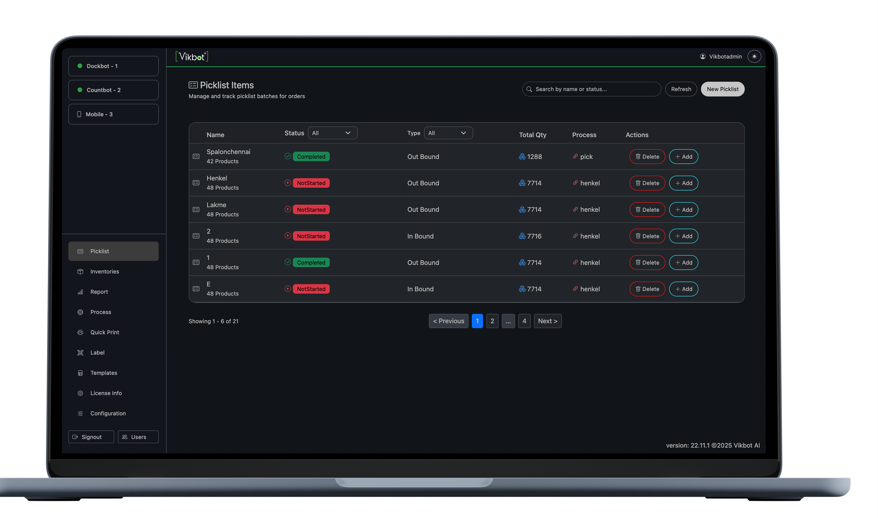 Fusion Dashboard Screenshot